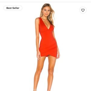 Superdown Skye Mini Dress in Red Size XS